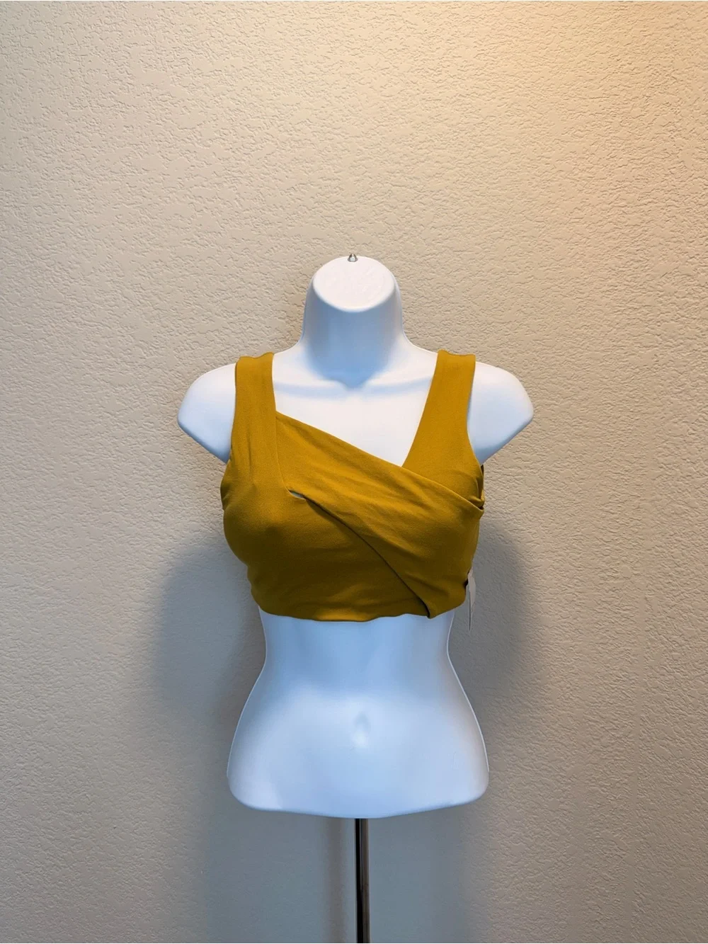 lululemon Nulu Cross-Front Yoga Bra in Auric Gold - Picture 5 of 10
